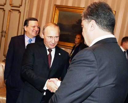 Russie-Ukraine Poutine et Porochenko se rencontrent à Milan en marge du Sommet Europe-Asie